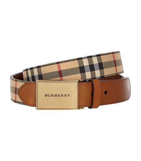 burberry belt mens gold buckle|Burberry belt with horse buckle.